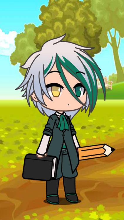 Gacha Life Gacha Nox Orange wallpaper