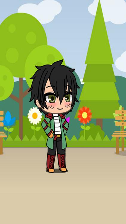 Gacha Life Lunime Yellow wallpaper