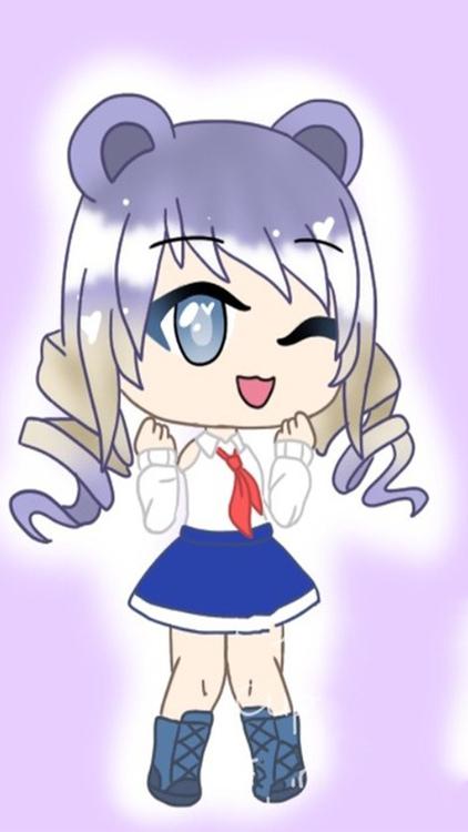 Gacha Life Lunime Pink wallpaper