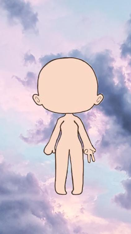 Gacha Life Lunime Blue wallpaper