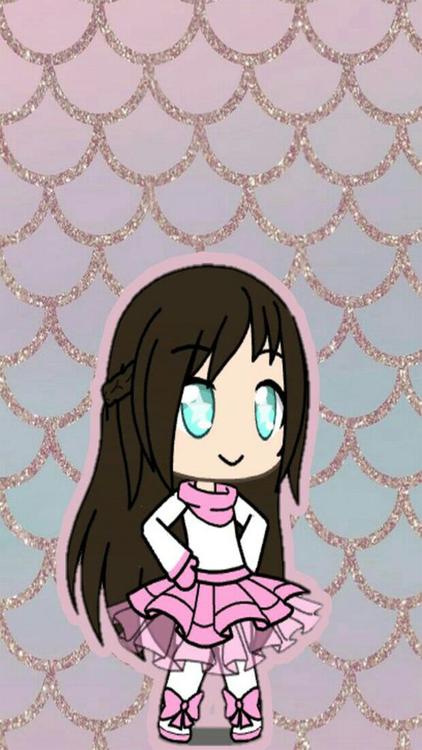 Gacha Life Lunime Gray wallpaper