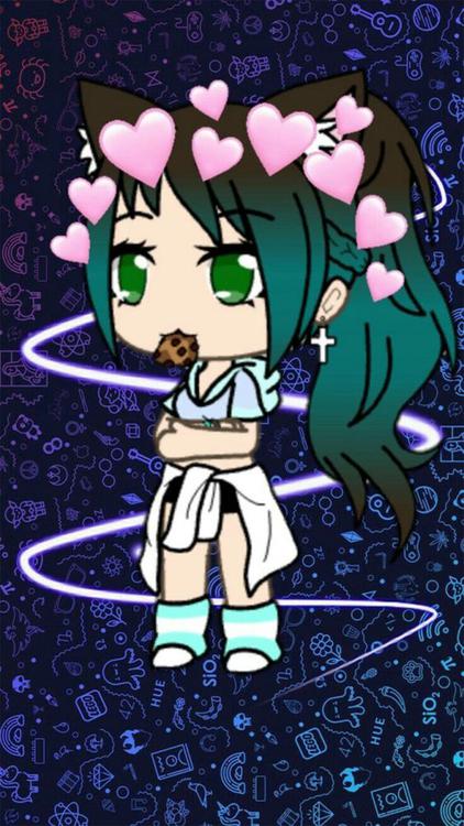 Gacha Life Lunime Blue wallpaper