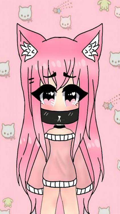 Gacha Life Lunime Red wallpaper