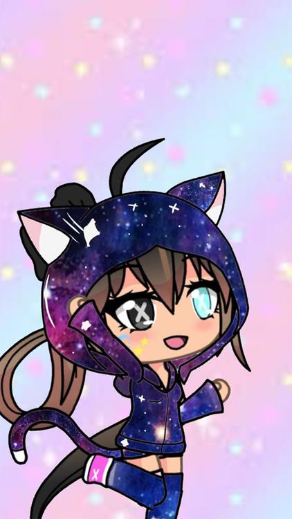 Gacha Life Lunime Pink wallpaper