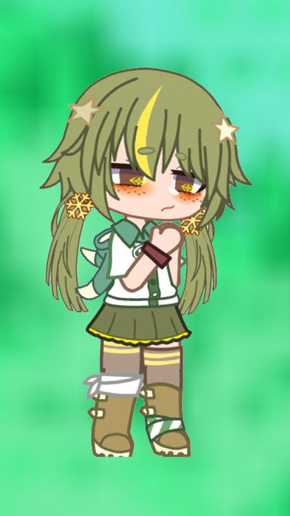 Gacha Life Nature Green wallpaper