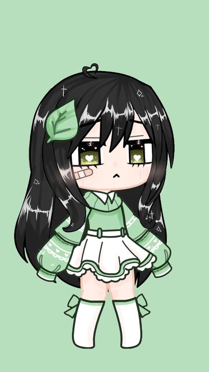 Gacha Life Nature Green wallpaper