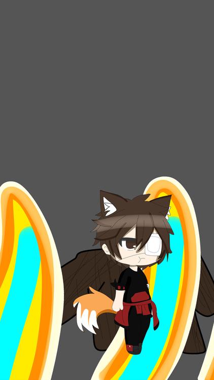 Gacha Life Nature Gray wallpaper