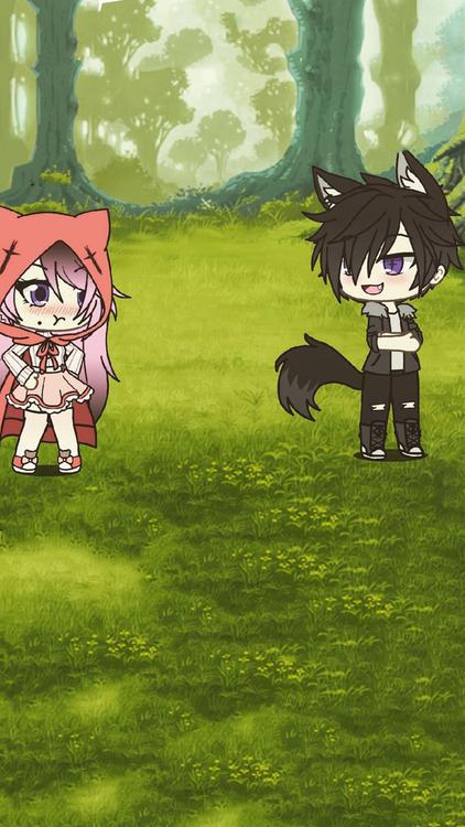 Gacha Life Nature Green wallpaper