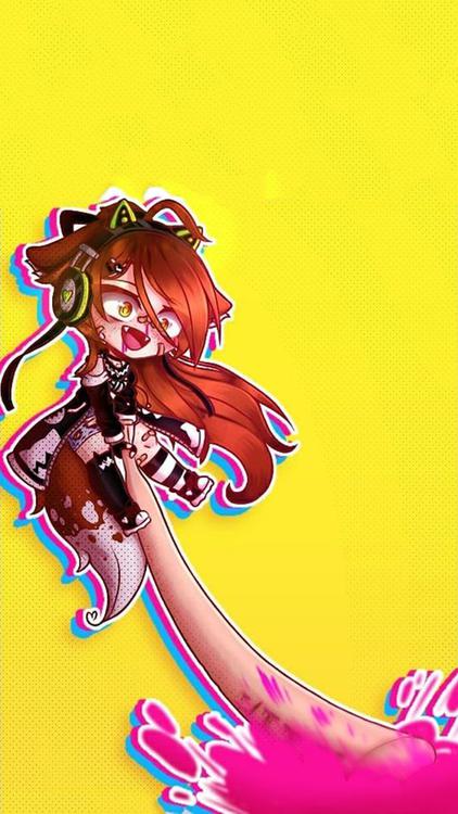 Gacha Life Gacha Neon HD wallpaper for phone and desktop