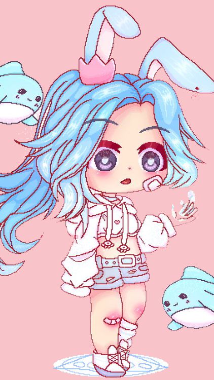 Gacha Life Pinkpop Cute Gacha wallpaper 4 - free HD download