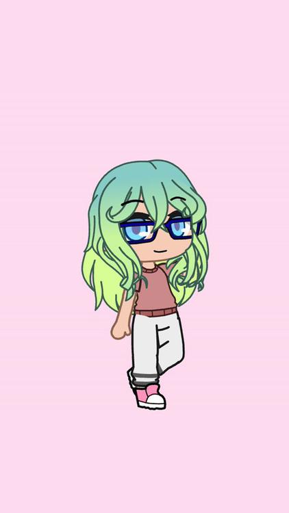 Gacha Life Pinky Gacha Pink wallpaper