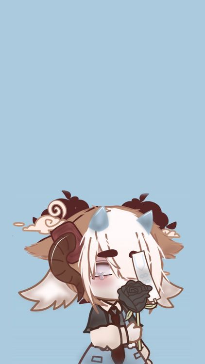 Gacha Life Zip Zap Cyan wallpaper