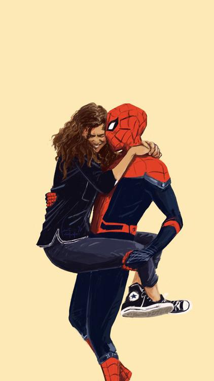 Spider Man Mary Jane wallpaper 1 - free HD download