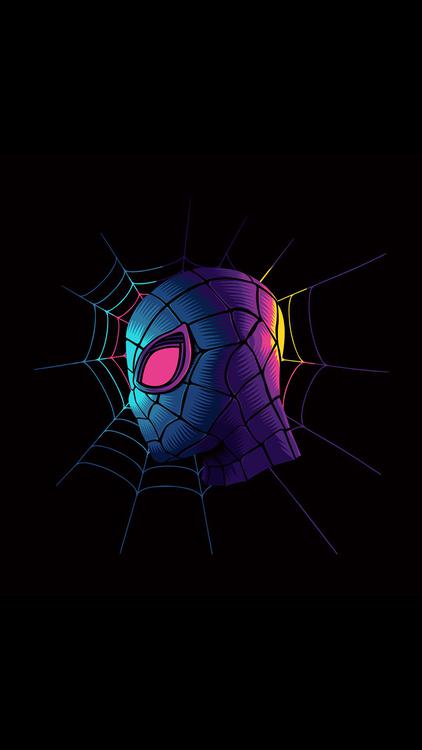 Spider Man Minimal wallpaper 26 - free HD download