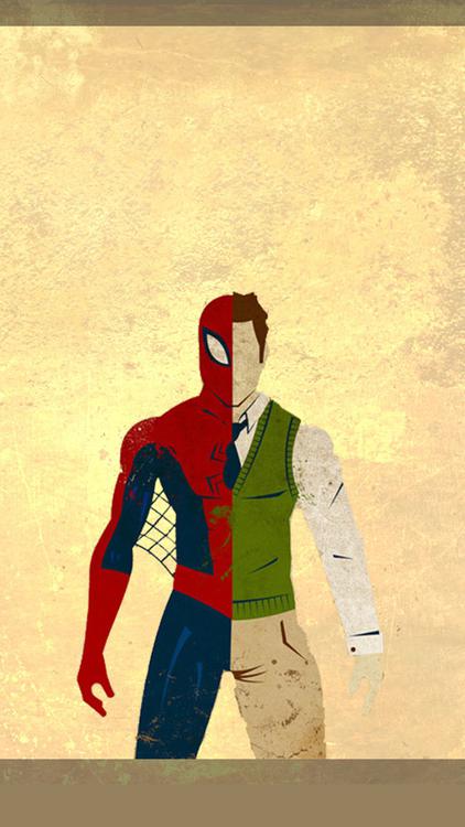 Spider Man Minimal wallpaper 5 - free HD download