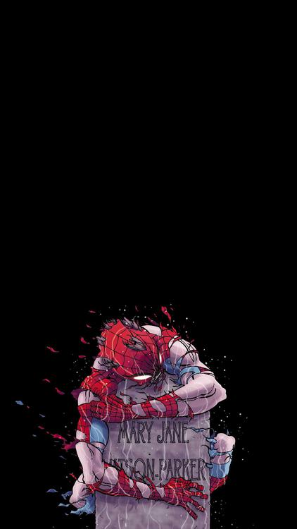 Spider Man Minimal wallpaper 17 - free HD download