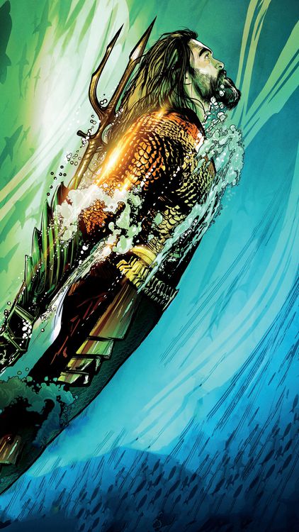 Superheroes Aquaman wallpaper 4 - free HD download