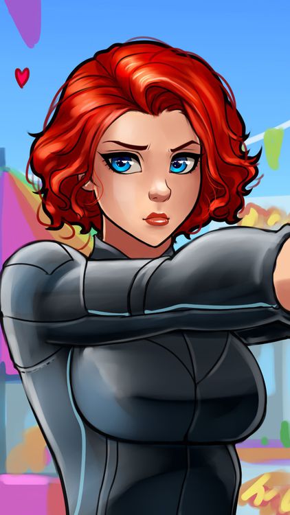 Superheroes Black Widow wallpaper 2 - free HD download