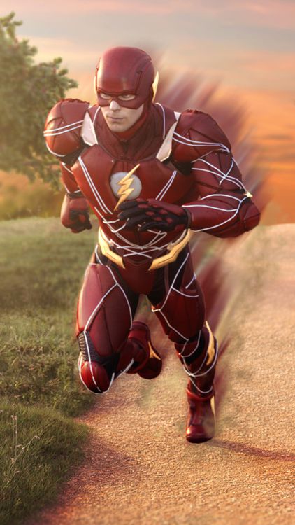 Superheroes Flash wallpaper 5 - free HD download