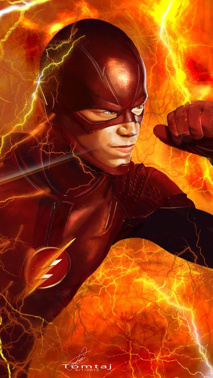 Superheroes Flash wallpaper 6 - free HD download