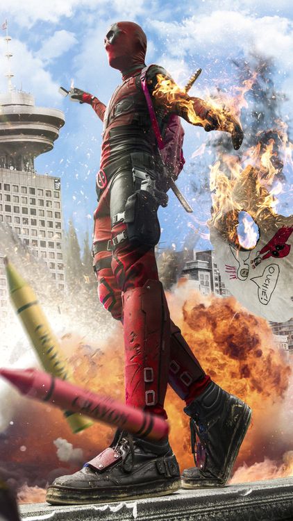Superheroes Deadpool wallpaper 10 - free HD download