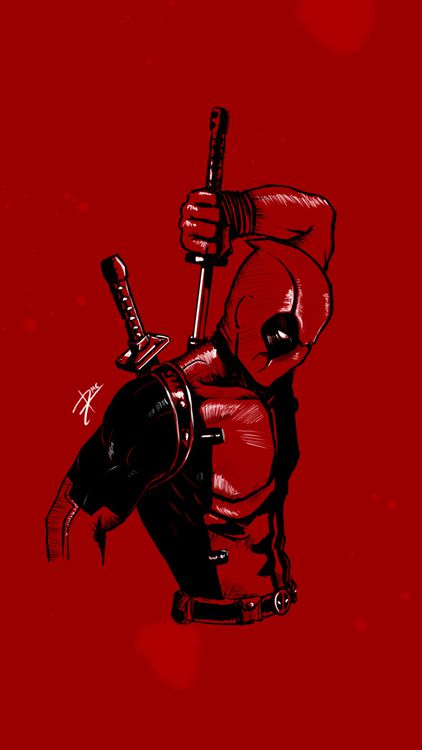 Superheroes Deadpool wallpaper 4 - free HD download