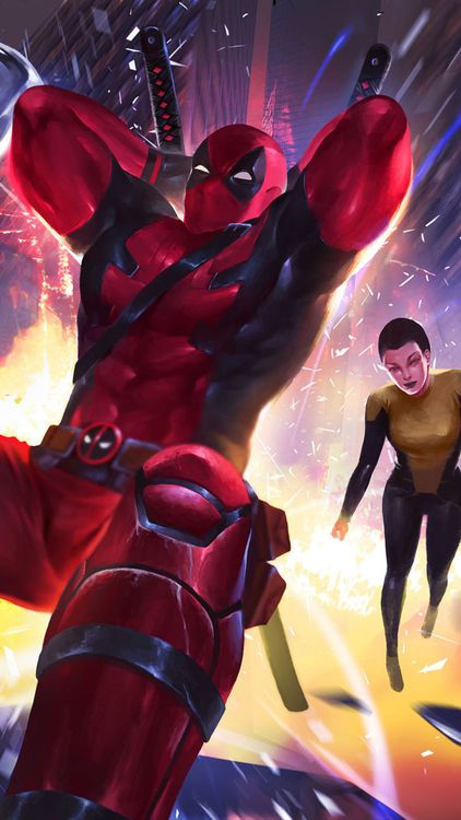 Superheroes Deadpool wallpaper 3 - free HD download