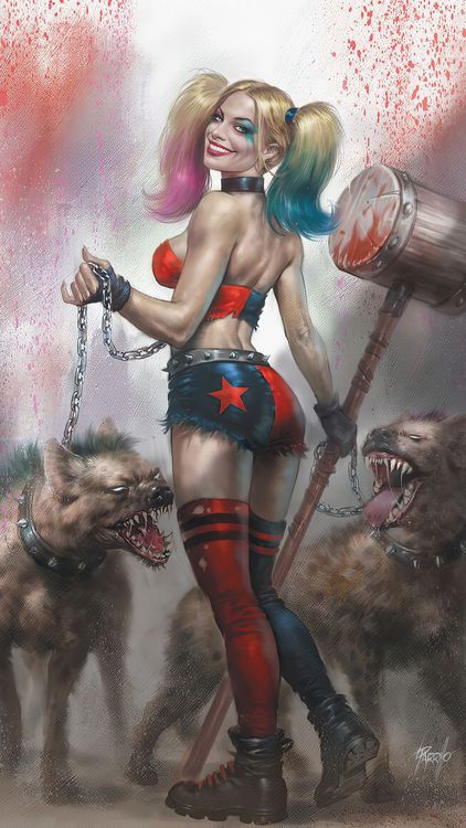 Superheroes Harley Quinnn wallpaper 9 - free HD download