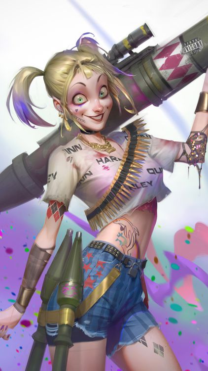 Superheroes Harley Quinnn wallpaper 1 - free HD download