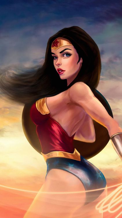Superheroes Wonder Woman wallpaper 2 - free HD download