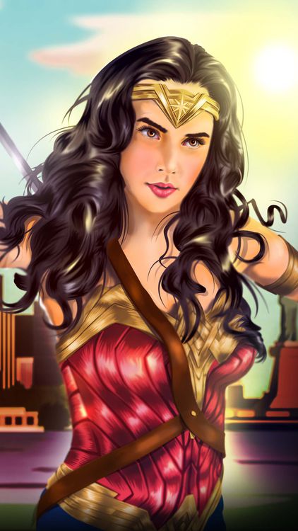 Superheroes Wonder Woman wallpaper 4 - free HD download